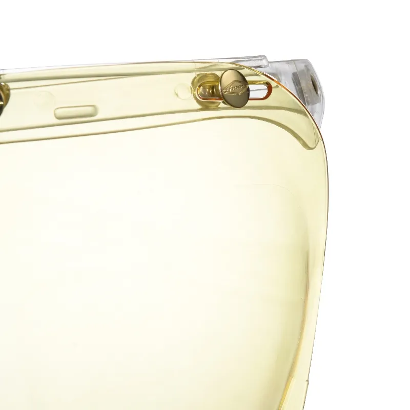 黃金銅釦PP風鏡-黃色