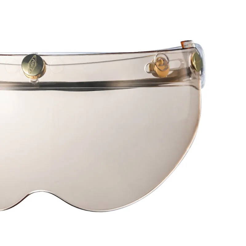 W風鏡(黃金銅釦)-淺琥珀