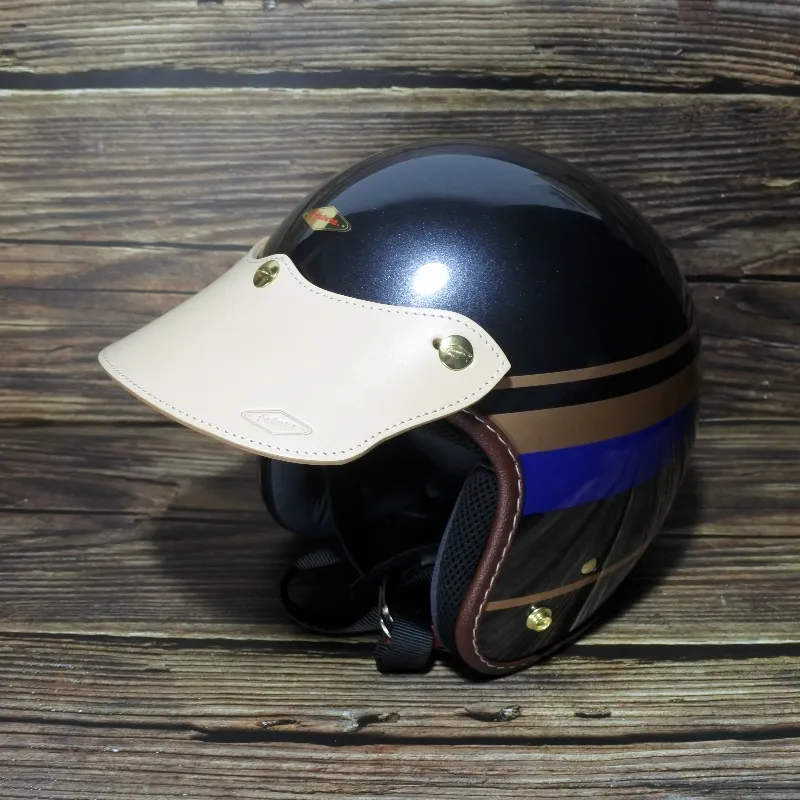 Supremus 至上手作長版皮革帽舌-原皮色