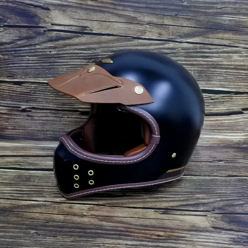 ACE艾斯傑作長版皮革帽舌-咖啡色