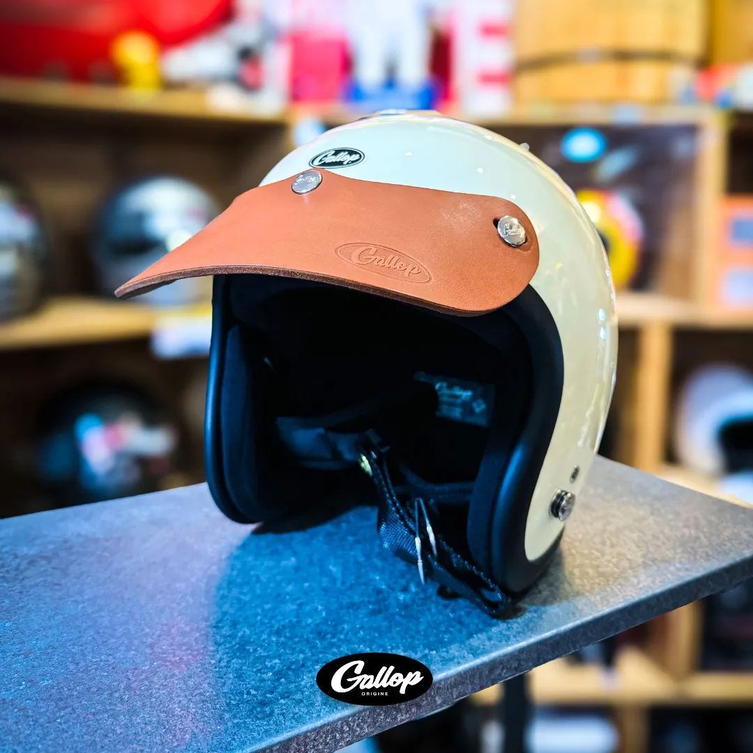 Gallop 義大利植鞣革 手工真皮帽簷 適合SG CNS 窄版