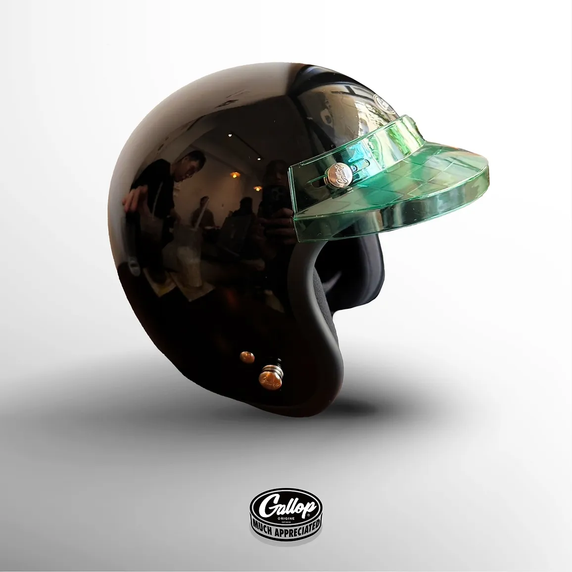 GALLOP 復古方格 帽簷V18