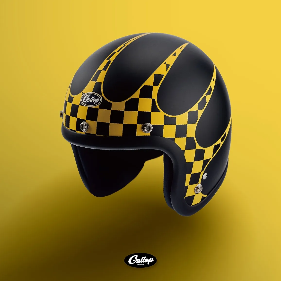 GALLOP P-51 Mustang戰鬥機 3/4半罩安全帽