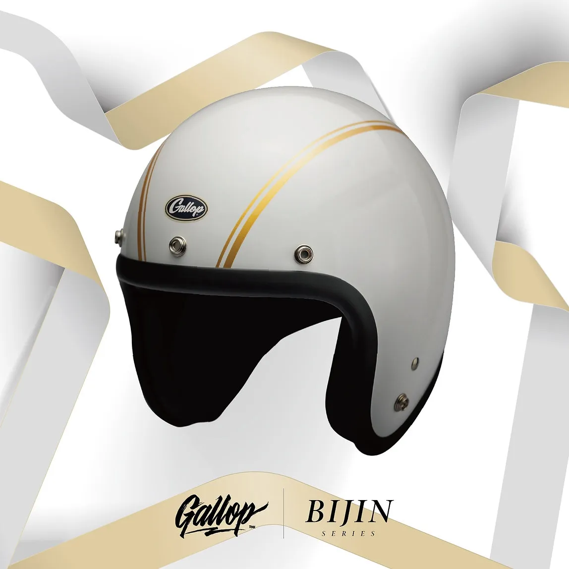 GALLOP BIJIN SERIES HELMET 美人系 3/4半罩安全帽