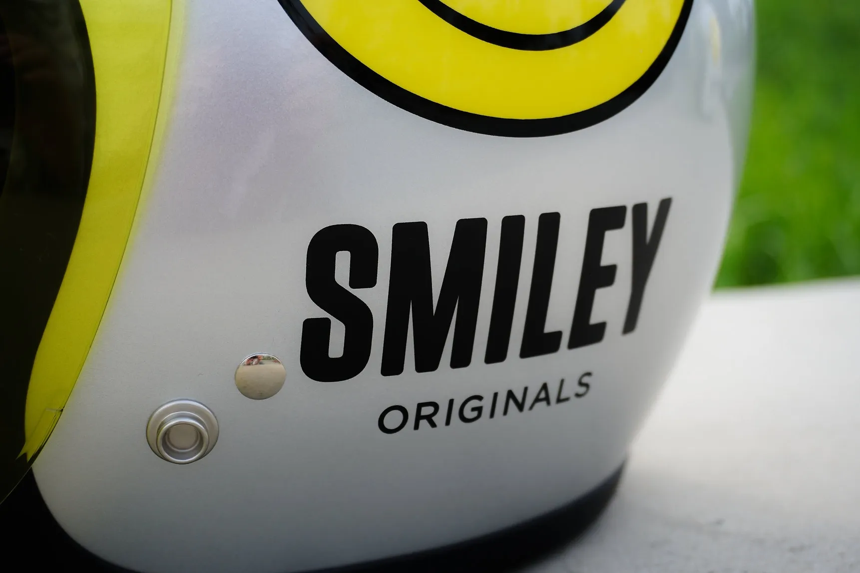 Gallop x SMILEY HELMET 黃色笑臉 聯名款 3/4 半罩安全帽