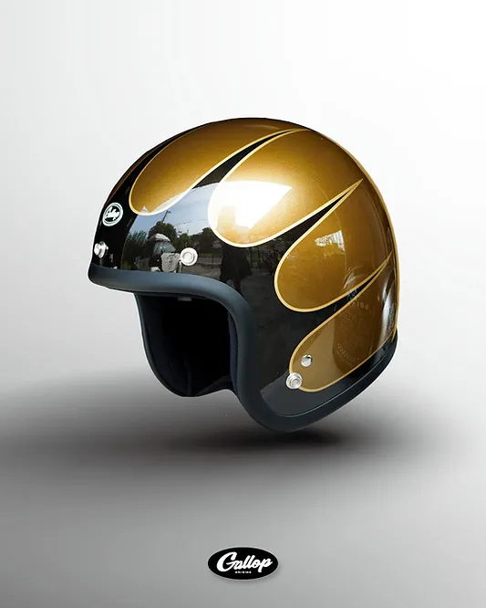 GALLOP 1932 速度線 3/4半罩安全帽