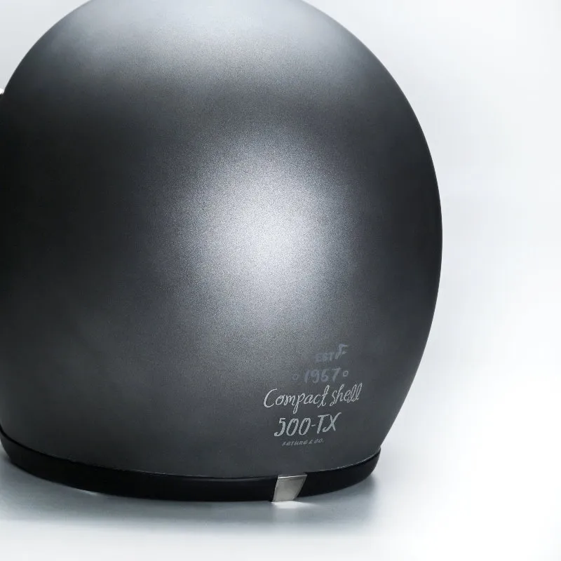 Feture 飛喬安全帽｜500TX 小帽體-平光深曜銀