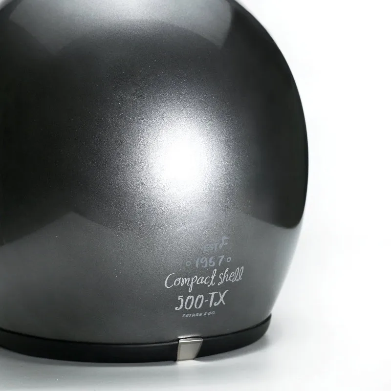 Feture 飛喬安全帽｜500TX 小帽體-亮光深曜銀