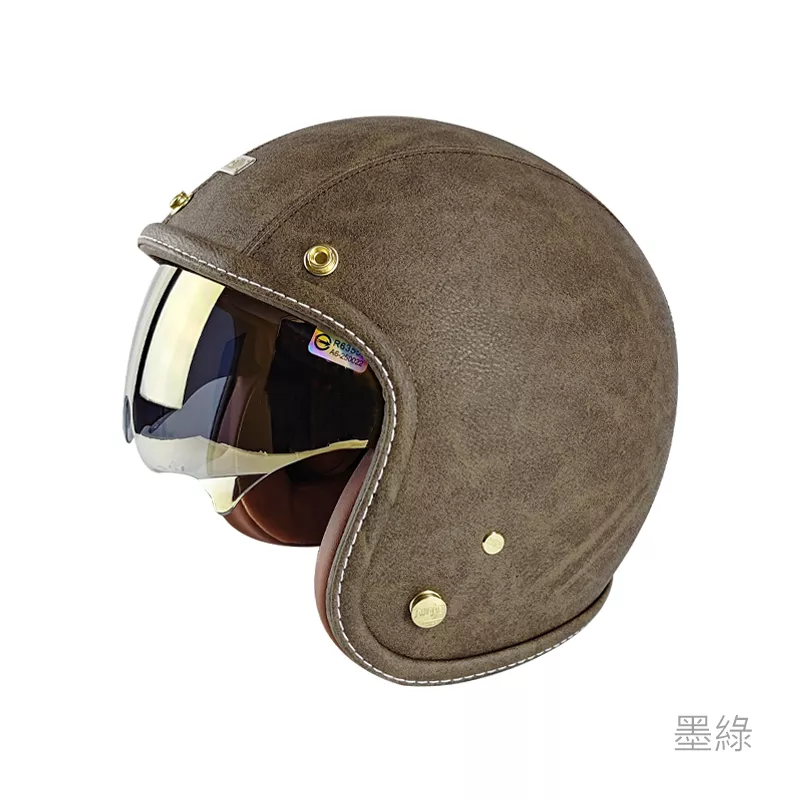 K-806L3 皮革墨鏡騎士帽(皮匠手作)