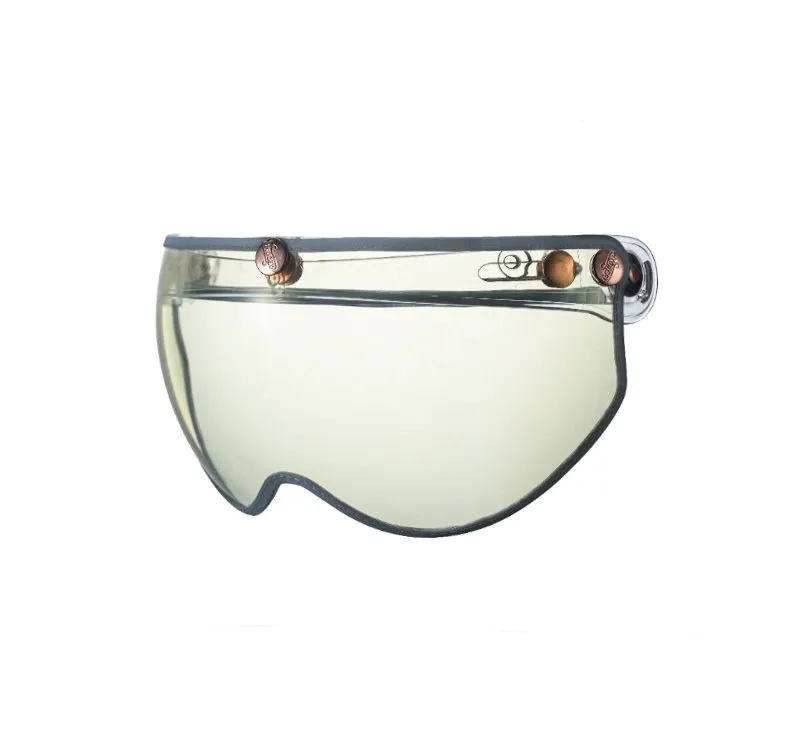 W風鏡(TOP淺灰飾邊)-淺黃