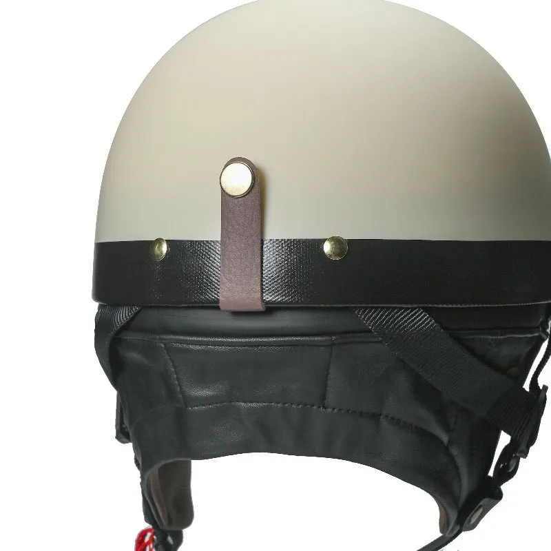 HALF MOON 半月(小羊皮)-平光象牙白