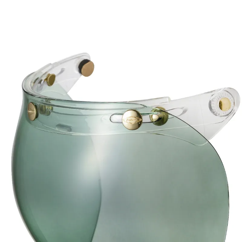 黃金銅釦PP風鏡-綠色