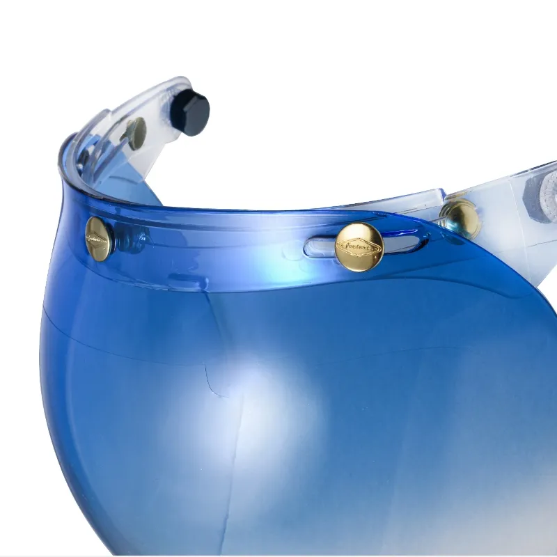 黃金銅釦PP風鏡-漸層藍