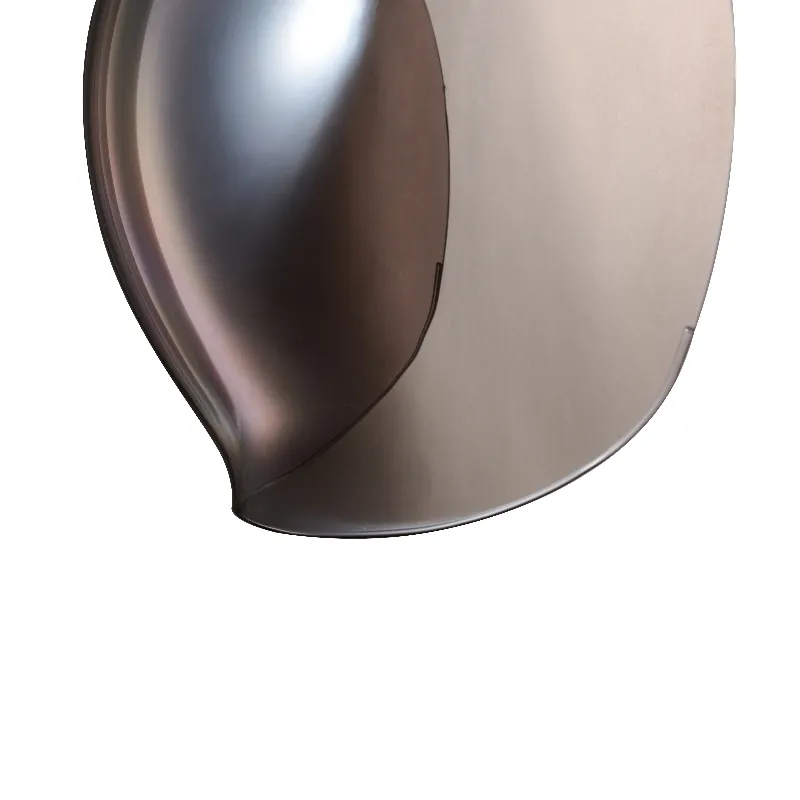 黃金銅釦PP風鏡-淺茶輕電鍍