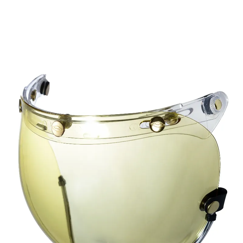 極光銀TOP PP釦式風鏡-黃色