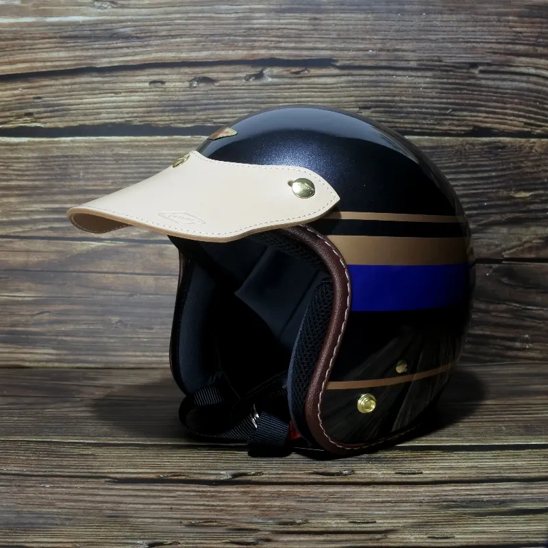 Supremus 至上手作長版皮革帽舌-原皮色