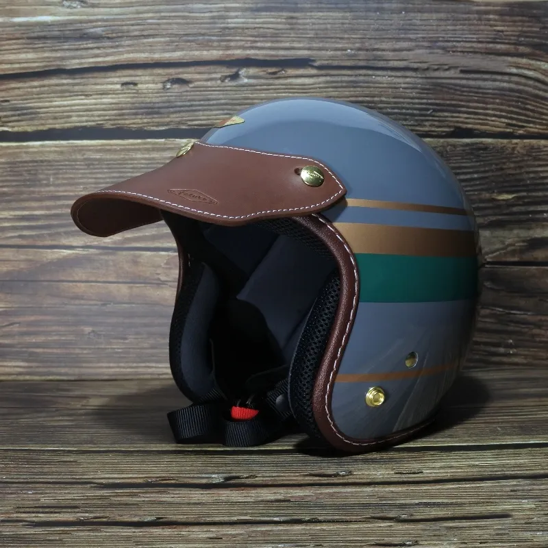 Supremus 至上手作長版皮革帽舌-深咖啡