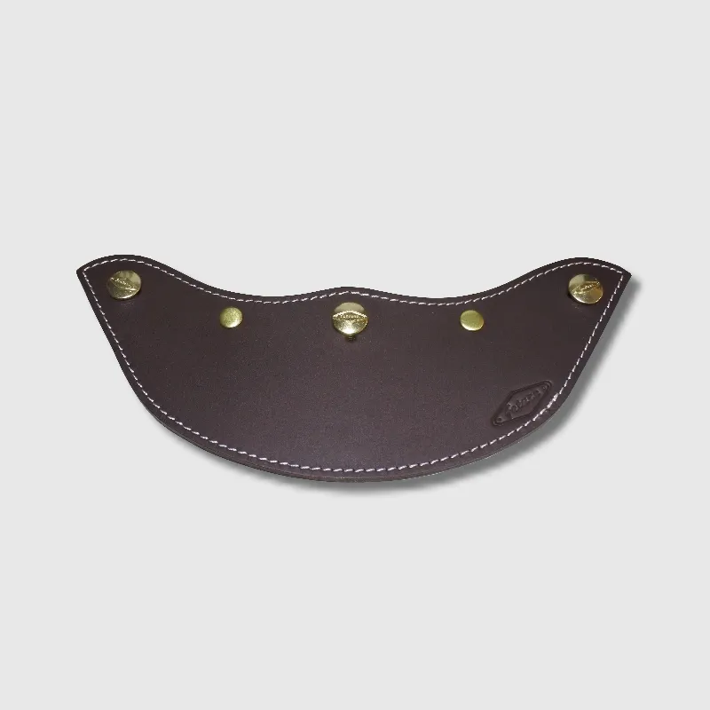 Supremus 至上手作短版皮革帽舌-深咖啡