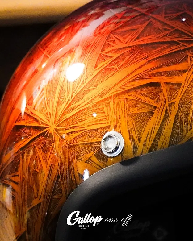 One off系列 老美式彩繪帽設計 3/4半罩安全帽