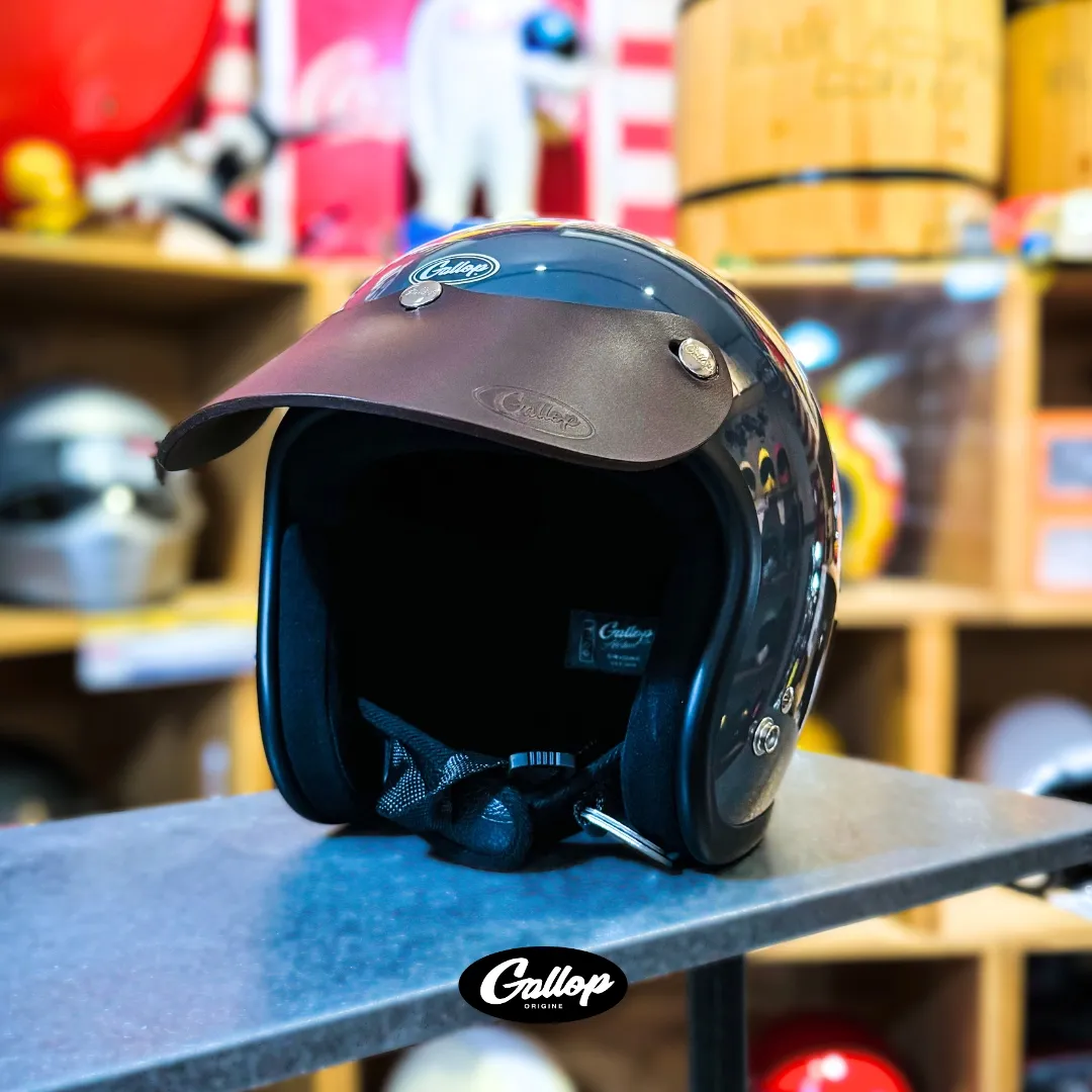 Gallop 義大利植鞣革 手工真皮帽簷 適合SG CNS 窄版