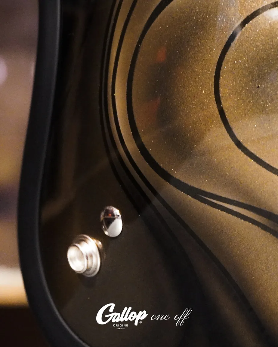 One off系列 老美式彩繪帽設計 3/4半罩安全帽