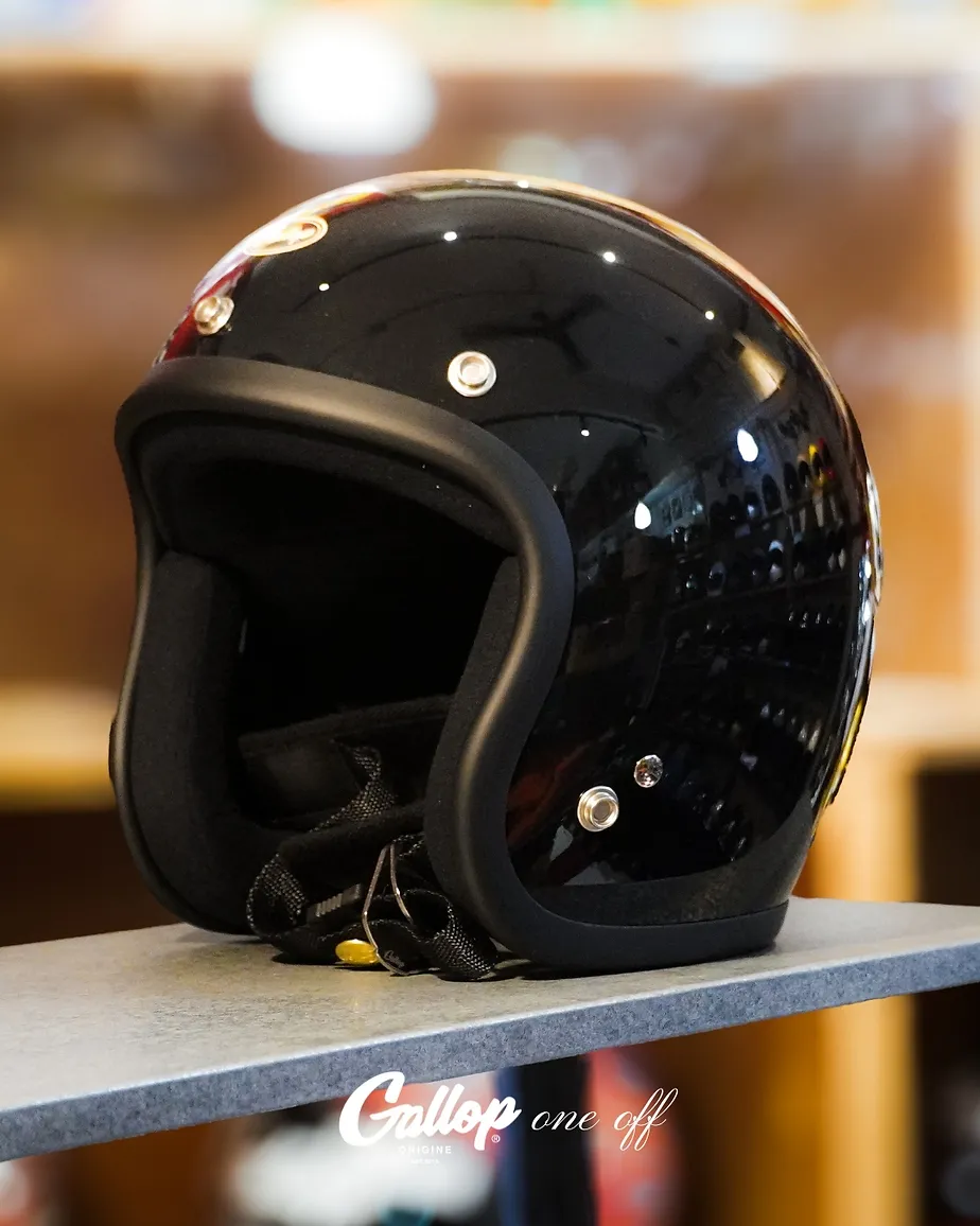 One off系列 老美式彩繪帽設計 3/4半罩安全帽