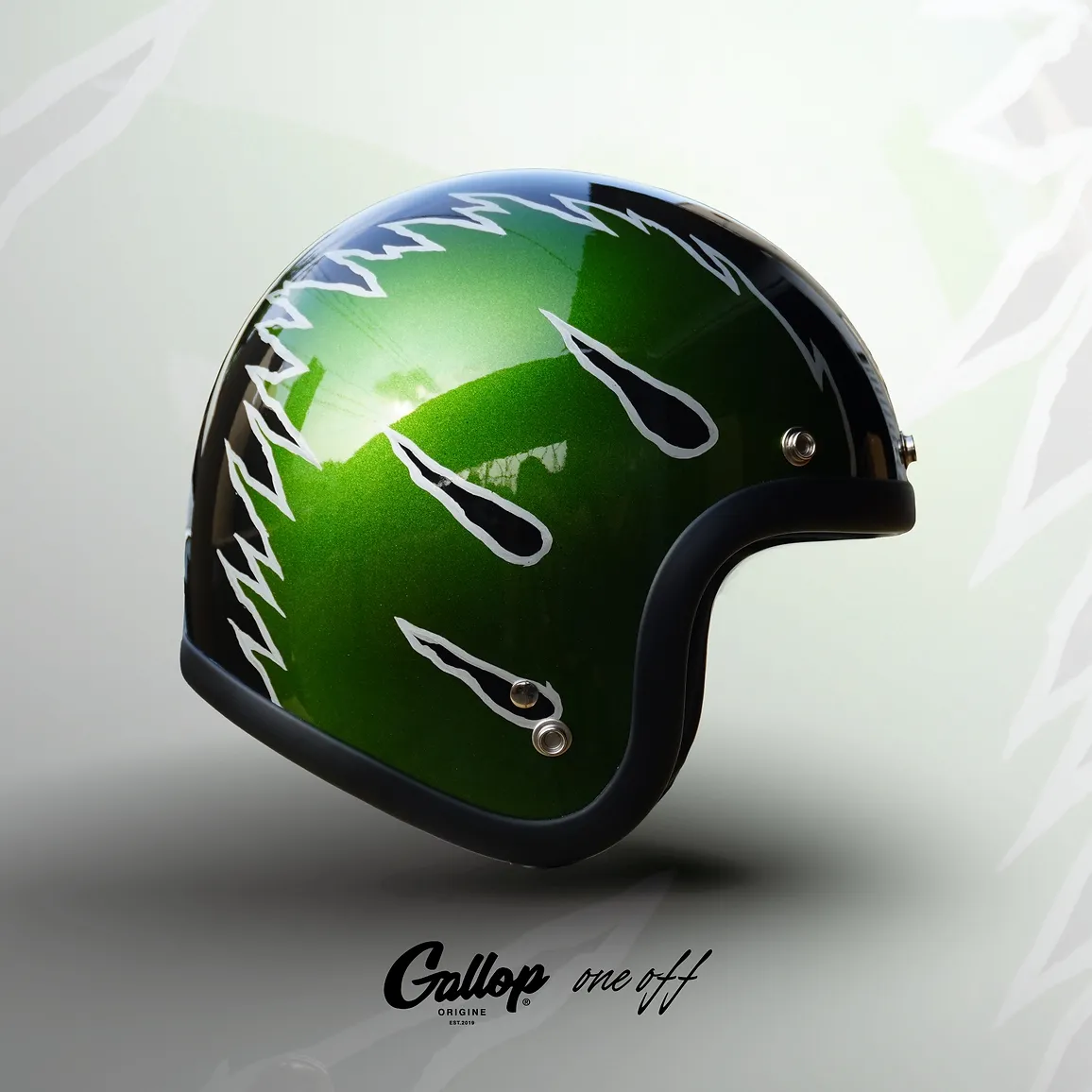 GALLOP ONE OFF系列 限量創作 3/4 半罩安全帽