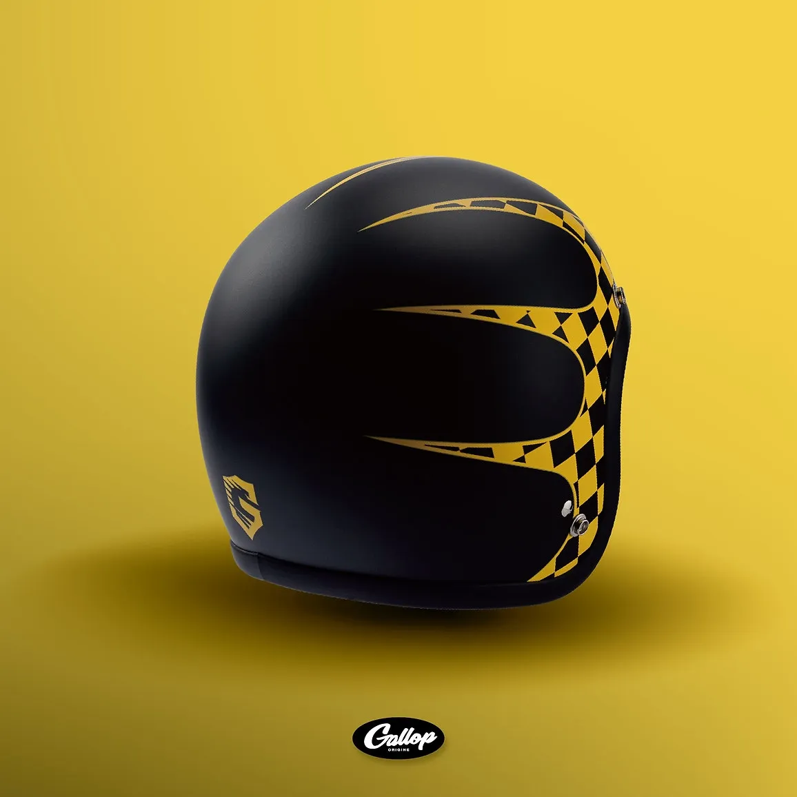 GALLOP P-51 Mustang戰鬥機 3/4半罩安全帽