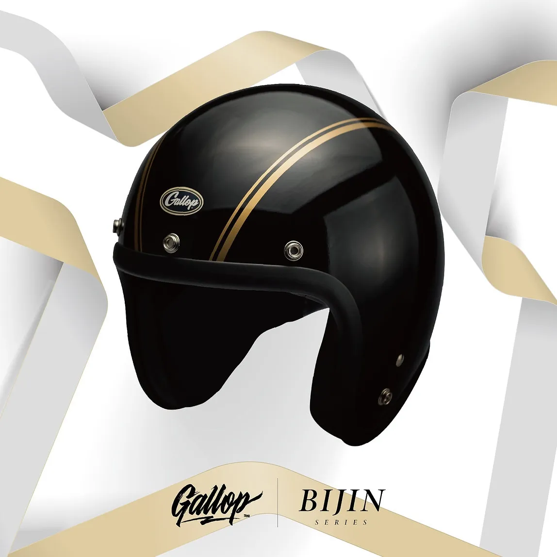 GALLOP BIJIN SERIES HELMET 美人系 3/4半罩安全帽