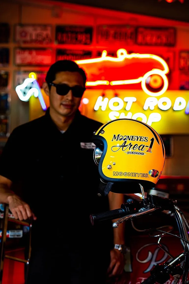 台灣限定Gallop X MOONEYES 2021 4/3安全帽