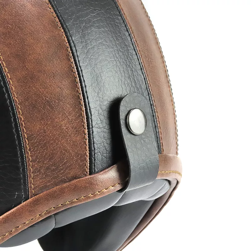 K-802L 復刻皮革騎士帽