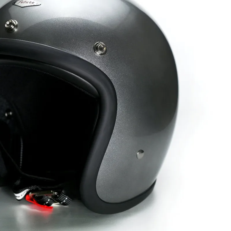 Feture 飛喬安全帽｜500TX 小帽體-亮光深曜銀