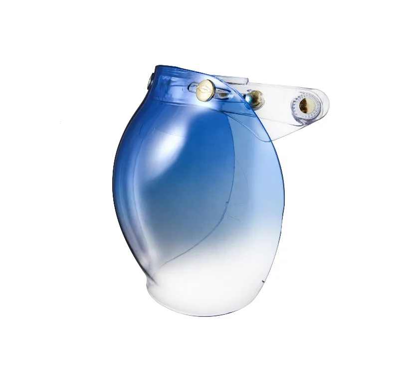 黃金銅釦PP風鏡-漸層藍