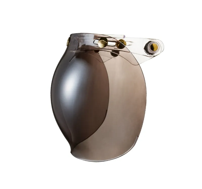 黃金銅釦PP風鏡-淺茶輕電鍍