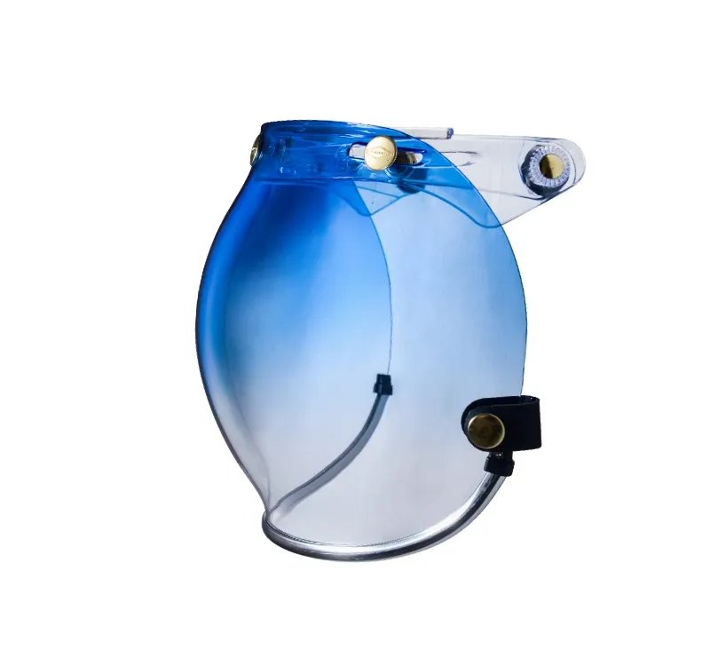 極光銀TOP PP釦式風鏡-漸層藍色