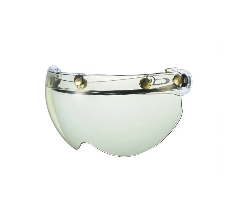 W風鏡(黃金銅釦)-淺黃