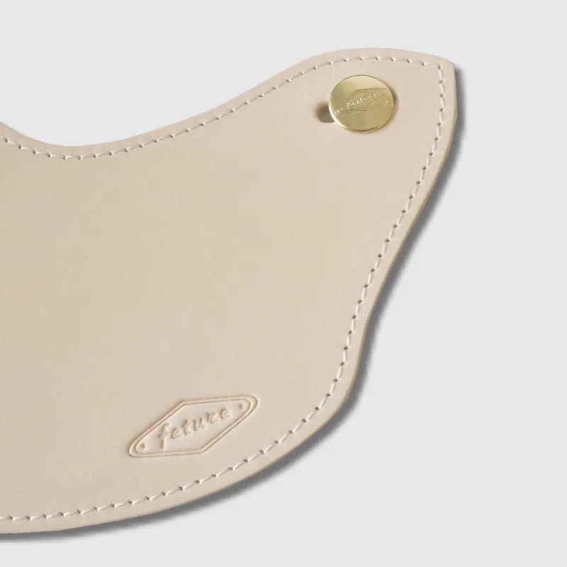 Supremus 至上手作長版皮革帽舌-原皮色