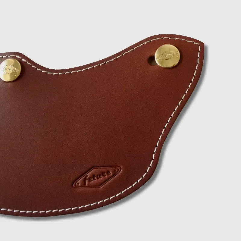 Supremus 至上手作長版皮革帽舌-深咖啡