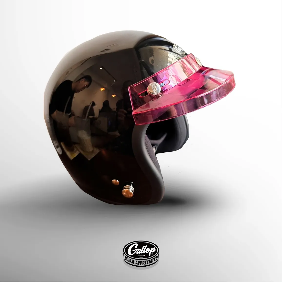 GALLOP 復古方格 帽簷V18