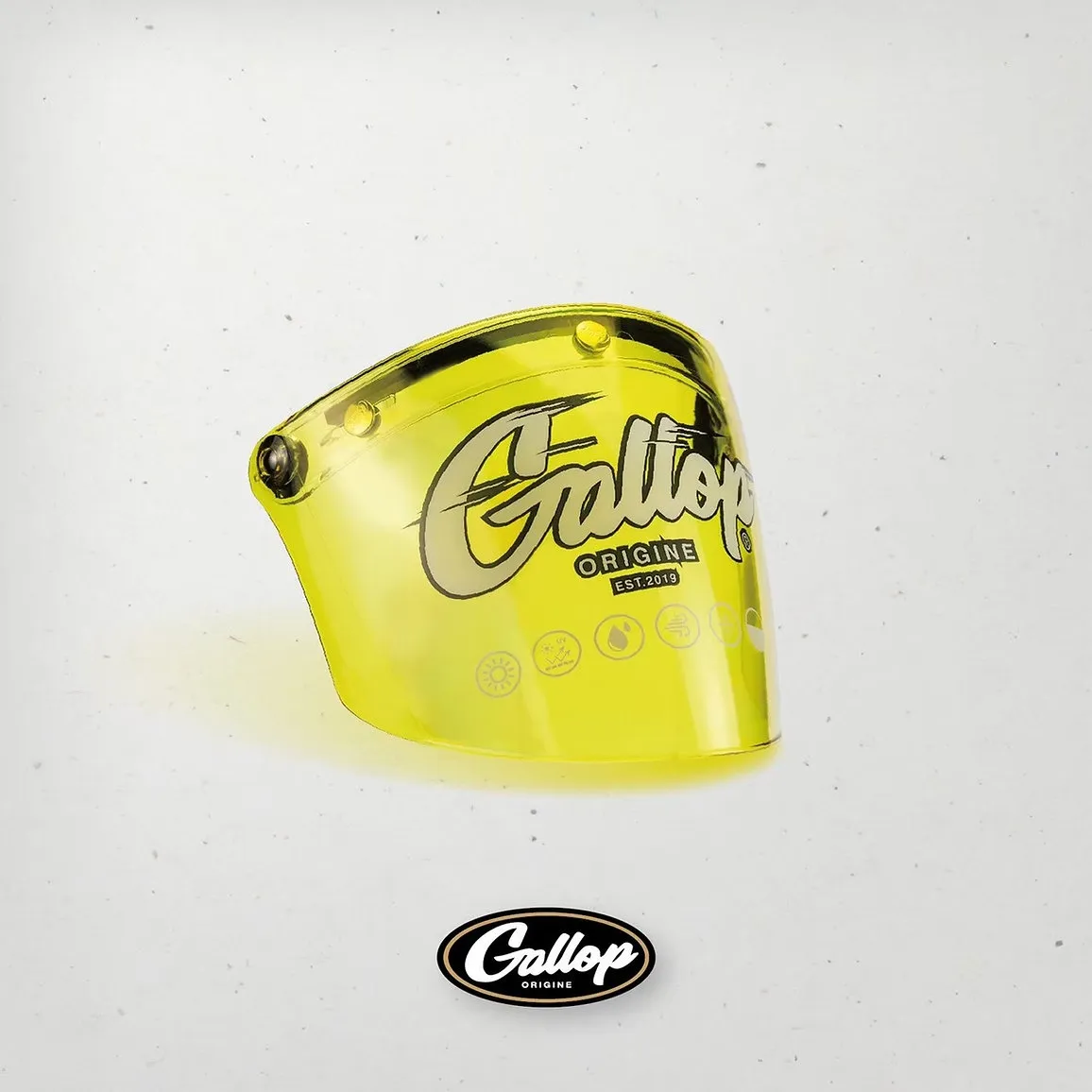 Gallop 通用款 盾鏡