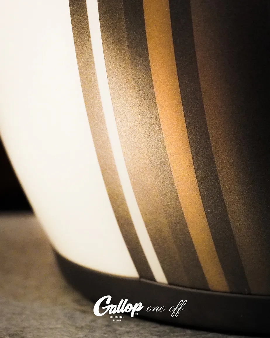 One off系列 老美式彩繪帽設計 3/4半罩安全帽