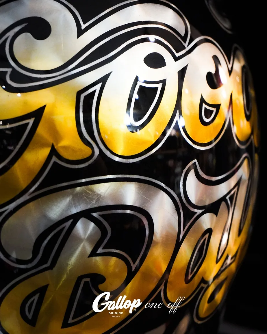 One off系列 老美式彩繪帽設計 3/4半罩安全帽