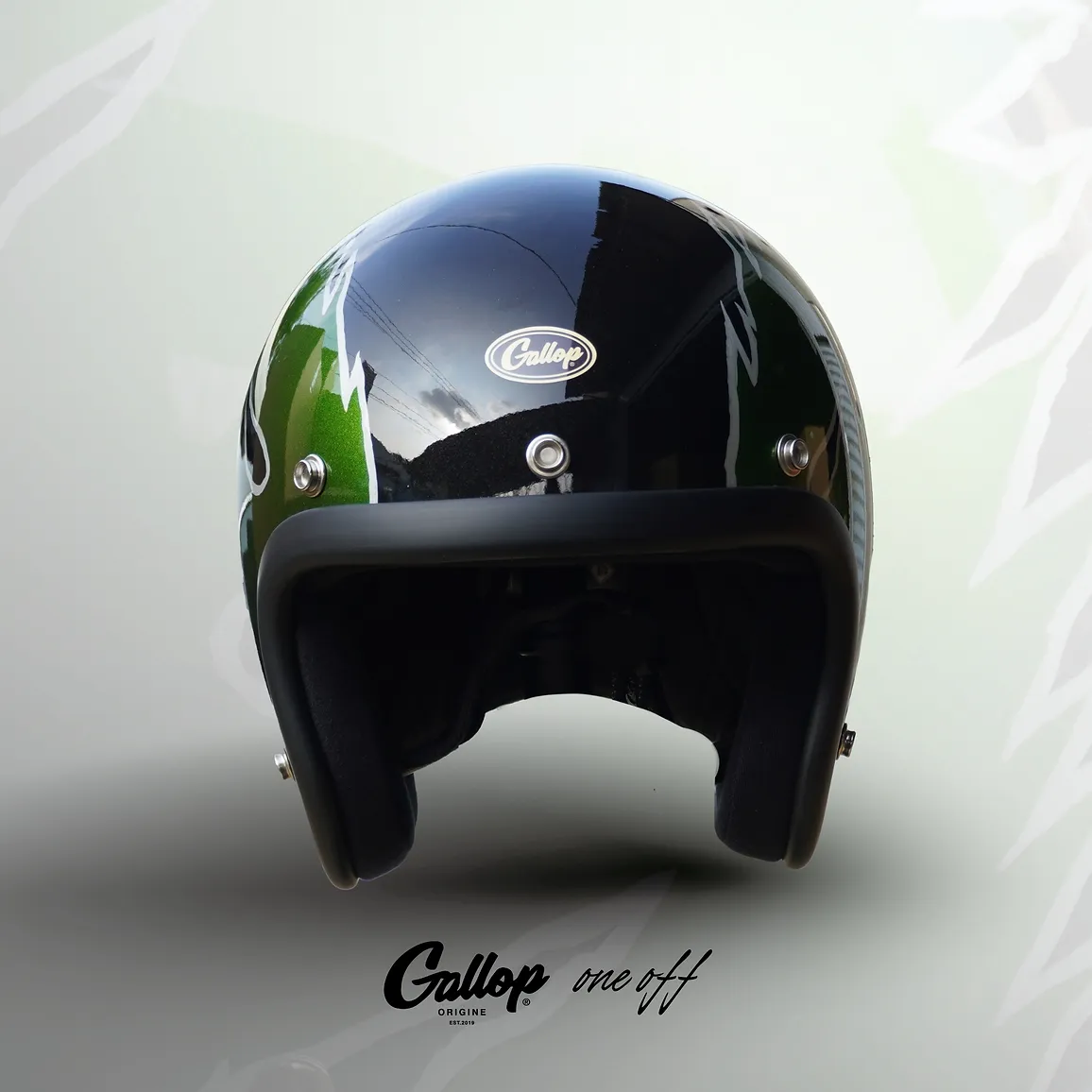 GALLOP ONE OFF系列 限量創作 3/4 半罩安全帽