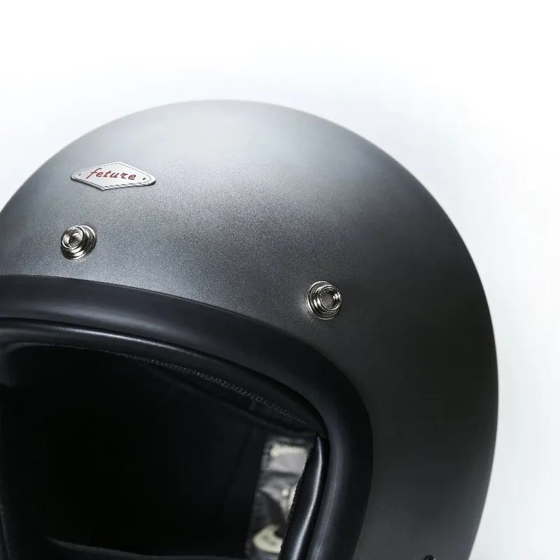 Feture 飛喬安全帽｜500TX 小帽體-平光深曜銀