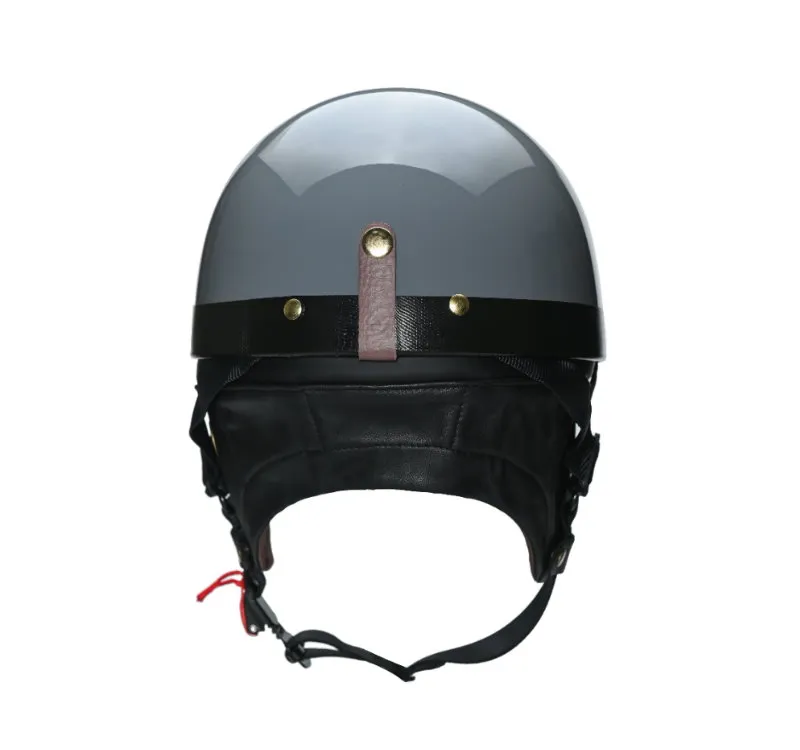 HALF MOON 半月(小羊皮)-亮光水泥灰