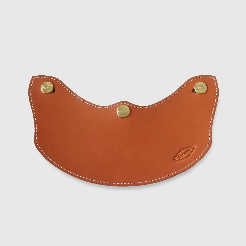 Supremus 至上手作長版皮革帽舌-棕色