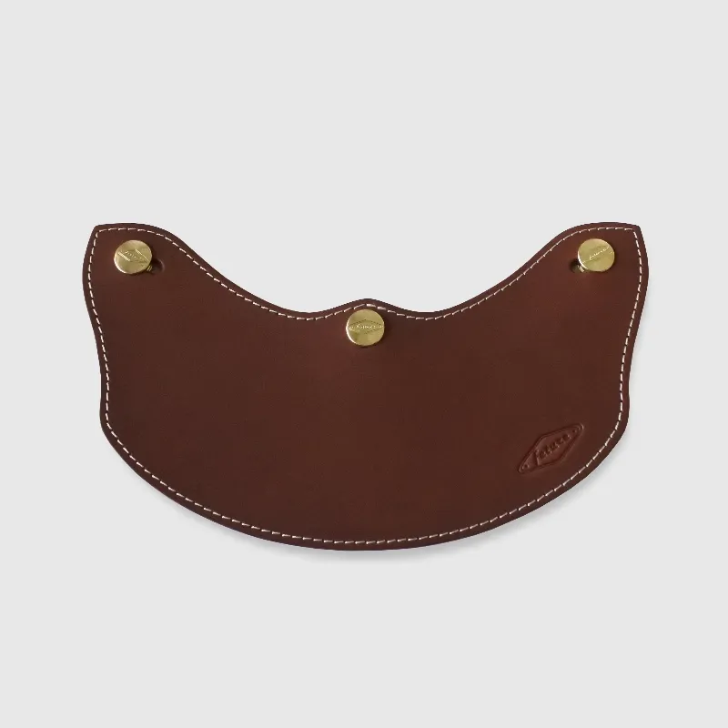 Supremus 至上手作長版皮革帽舌-深咖啡