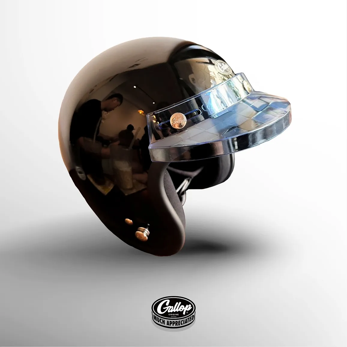 GALLOP 復古方格 帽簷V18