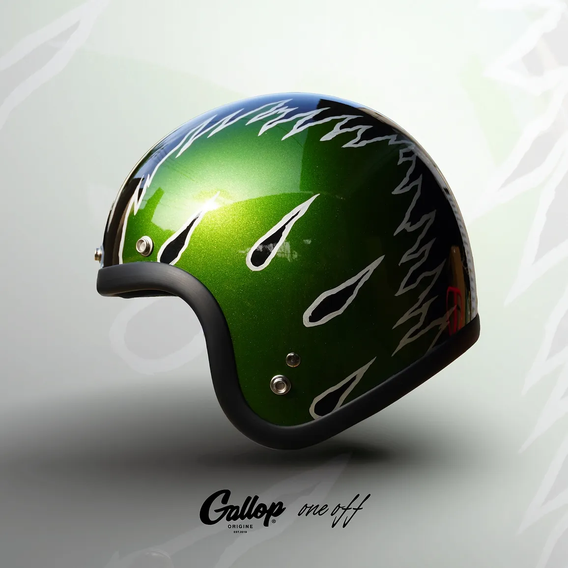 GALLOP ONE OFF系列 限量創作 3/4 半罩安全帽