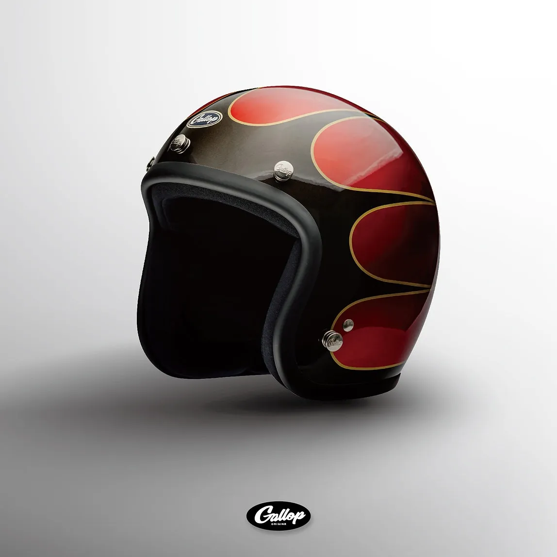 GALLOP 1932 速度線 3/4半罩安全帽